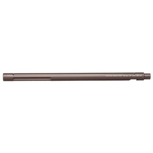 Tactical Solutions 1022TEQS X-Ring Barrel 22 LR 16.50" Quicksand Finish Aluminum Material Bull with Fluting & Threading for Ruger 10/22 Tactical Solutions 1022TEQS X-Ring Barrel 22 LR 16.50" Quicksand Finish Aluminum Material Bull with Fluting & Threading for Ruger 10/22