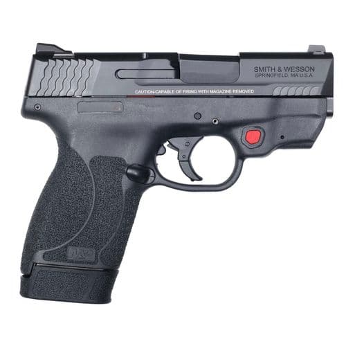 Smith & Wesson 12087 M&P Shield M2.0 45 ACP 3.30" 6+1,7+1 Black Black Armornite Stainless Steel Slide Black Polymer Grip Crimson Trace Red Laser Smith & Wesson 12087 M&P Shield M2.0 45 ACP 3.30" 6+1,7+1 Black Black Armornite Stainless Steel Slide Black Polymer Grip Crimson Trace Red Laser