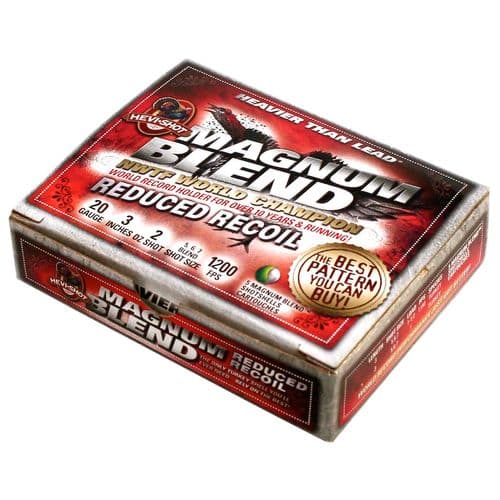 HEVI-Shot 2567 Magnum Blend 20 Gauge 3" 1-1/4 oz 5,6,7 Shot 5 Bx/ 10 Cs HEVI-Shot 2567 Magnum Blend 20 Gauge 3" 1-1/4 oz 5,6,7 Shot 5 Bx/ 10 Cs