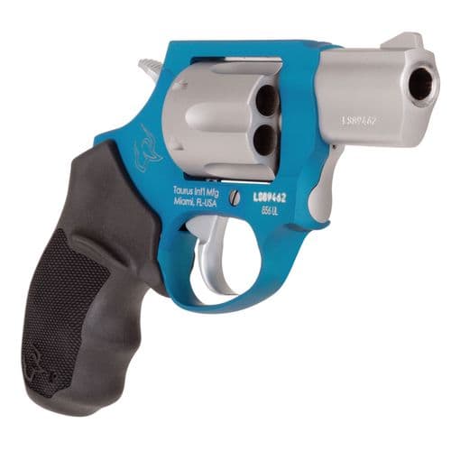 Taurus 2856029ULC09 856 Ultra-Lite 38 Special +P 6rd 2" Matte Stainless Cylinder & Barrel Anodized Azure Aluminum Frame Black Rubber Grip Taurus 2856029ULC09 856 Ultra-Lite 38 Special +P 6rd 2" Matte Stainless Cylinder & Barrel Anodized Azure Aluminum Frame Black Rubber Grip