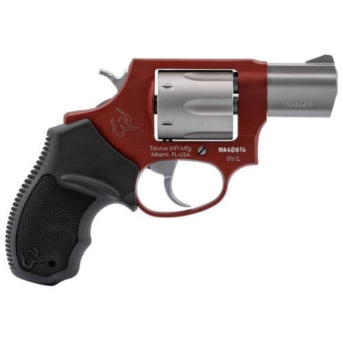 Taurus 2856029ULC13 856 Ultra-Lite 38 Special +P 6rd 2" Matte Stainless Cylnder & Barrel Anodized Burned Orange Aluminum Frame Black Rubber Grip Taurus 2856029ULC13 856 Ultra-Lite 38 Special +P 6rd 2" Matte Stainless Cylnder & Barrel Anodized Burned Orange Aluminum Frame Black Rubber Grip