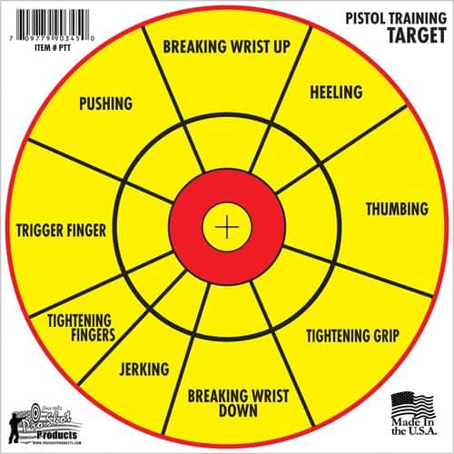Pro-Shot PTT6PK SplatterShot Pistol Training Bullseye Hanging Paper Target 12" 6 Per Pack Pro-Shot PTT6PK SplatterShot Pistol Training Bullseye Hanging Paper Target 12" 6 Per Pack