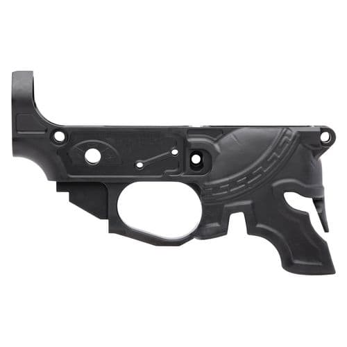 Spikes STLB610 Rare Breed Spartan Stripped Lower Receiver Multi-Caliber 7075-T6 Aluminum Black Anodized for AR-15 Spikes STLB610 Rare Breed Spartan Stripped Lower Receiver Multi-Caliber 7075-T6 Aluminum Black Anodized for AR-15