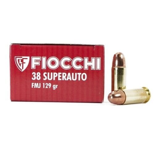 Fiocchi 38 Superauto FMJ 129Gr Fiocchi 38 Superauto FMJ 129Gr