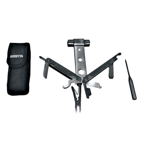 Beretta USA JK821A02 Multi-Purpose Tool Black Stainless Steel Steel Handle Shotgun Beretta USA JK821A02 Multi-Purpose Tool Black Stainless Steel Steel Handle Shotgun