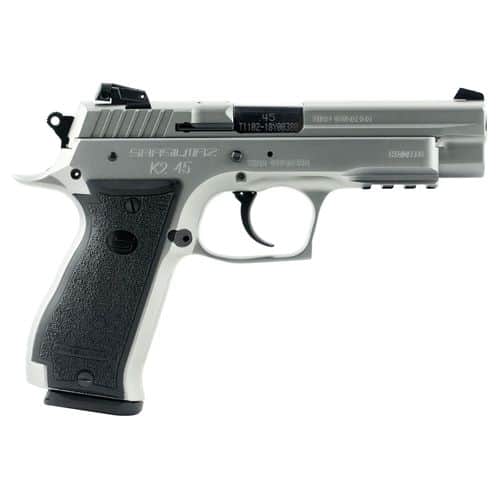 Sar USA K245ST K2 45 ACP 4.70" 14+1 (2) Overall Stainless Steel Black Polymer Grip Sar USA K245ST K2 45 ACP 4.70" 14+1 (2) Overall Stainless Steel Black Polymer Grip