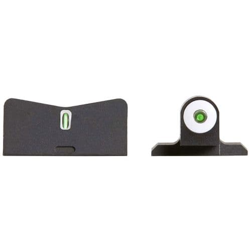 XS Sights SI0002S5 DXT Big Dot Night Sight Set Tritium Green with White Outline Front & Rear Black Frame for Sig P226,320; Springfield XD, XD-M, XD-S XS Sights SI0002S5 DXT Big Dot Night Sight Set Tritium Green with White Outline Front & Rear Black Frame for Sig P226,320; Springfield XD, XD-M, XD-S