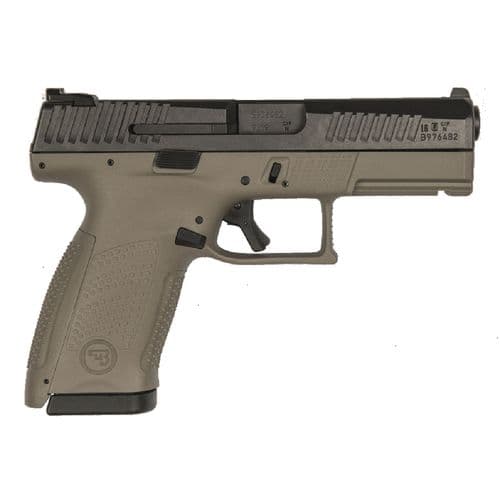 CZ-USA 91532 P-10 C 9mm Luger 4" 15+1 Flat Dark Earth Black Steel Slide Flat Dark Earth Polymer Grip Reversible Mag Release Night Sights CZ-USA 91532 P-10 C 9mm Luger 4" 15+1 Flat Dark Earth Black Steel Slide Flat Dark Earth Polymer Grip Reversible Mag Release Night Sights