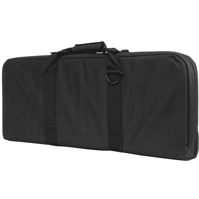NcStar VISM Deluxe SubGun Case, 28" Black PVC Fabric w/ Exterior Pockets Zippers & Padding for 2 AR or AK Pistols - CVCPD2962B28 NcStar VISM Deluxe SubGun Case, 28" Black PVC Fabric w/ Exterior Pockets Zippers & Padding for 2 AR or AK Pistols - CVCPD2962B28