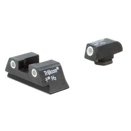 Trijicon Bright and Tough 3-Dot Green Night Sights fit GLOCK Models 42 and 43 Trijicon Bright and Tough 3-Dot Green Night Sights fit GLOCK Models 42 and 43