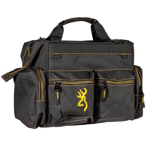 Browning 121095899 Shooting Bag Black & Gold Black & Gold Shooting Bag Browning 121095899 Shooting Bag Black & Gold Black & Gold Shooting Bag