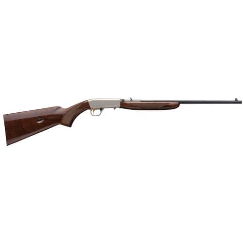 Browning 021023102 SA-22 Grade II 22 LR 11+1 19.30" Satin Nickel Rec/Barrel Gloss Black Walnut Stock Right Hand (Full Size) Browning 021023102 SA-22 Grade II 22 LR 11+1 19.30" Satin Nickel Rec/Barrel Gloss Black Walnut Stock Right Hand (Full Size)
