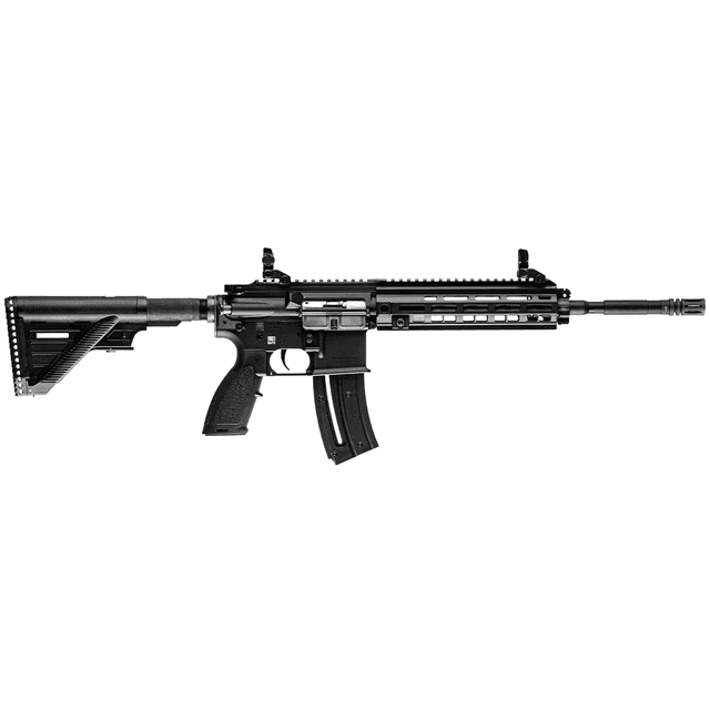 HK 81000402 HK 416 Rimfire 22 LR 16.10" 10+1 Black Retractable Stock HK 81000402 HK 416 Rimfire 22 LR 16.10" 10+1 Black Retractable Stock