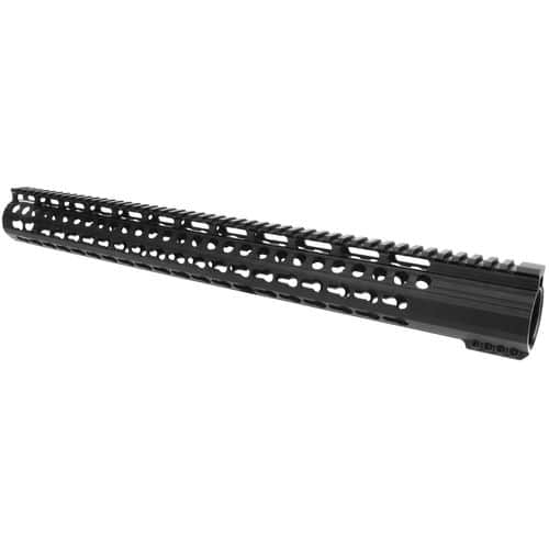 TacFire HG02308M1925 Ultra Slim Handguard AR-15 Black Hardcoat Anodized Aluminum 19.50" AR-10 TacFire HG02308M1925 Ultra Slim Handguard AR-15 Black Hardcoat Anodized Aluminum 19.50" AR-10