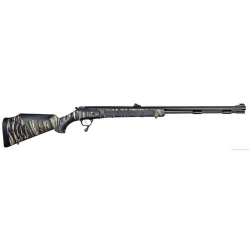 T/C Arms 12277 Triumph Bone Collector 50 Cal 28" 209 Primer Fluted Black Weather Shield Barrel Realtree Original Synthetic Stock T/C Arms 12277 Triumph Bone Collector 50 Cal 28" 209 Primer Fluted Black Weather Shield Barrel Realtree Original Synthetic Stock