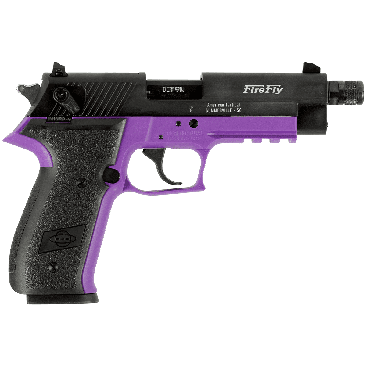 GSG FireFly 22 LR Purple Semi Automatic Handgun GSG FireFly 22 LR Purple Semi Automatic Handgun