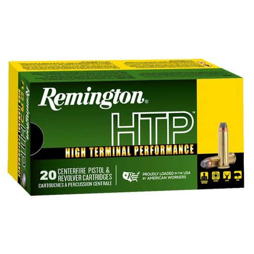 Remington Ammunition 22239 HTP 357 Mag 180 gr Semi-Jacketed Hollow Point (SJHP) 20 Bx/ 25 Cs Remington Ammunition 22239 HTP 357 Mag 180 gr Semi-Jacketed Hollow Point (SJHP) 20 Bx/ 25 Cs