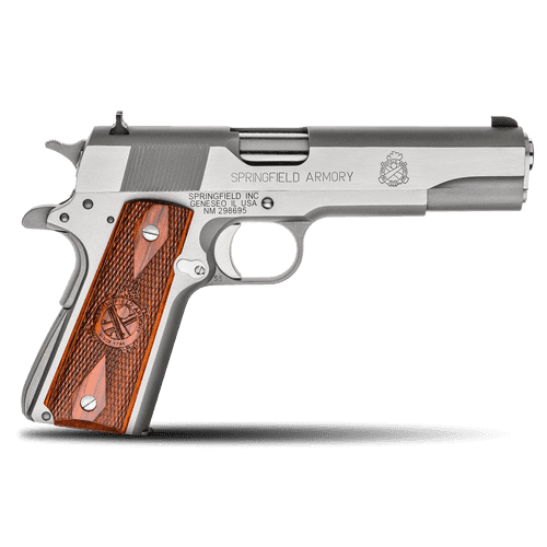 Springfield Armory 1911 Mil-Spec .45 ACP Stainless Steel Springfield Armory 1911 Mil-Spec .45 ACP Stainless Steel