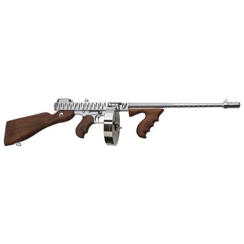 Thompson T150DCRTS 1927A-1 Deluxe 45 ACP 16.50" 20+1 Hard-Chrome w/Tiger Stripe Thompson T150DCRTS 1927A-1 Deluxe 45 ACP 16.50" 20+1 Hard-Chrome w/Tiger Stripe