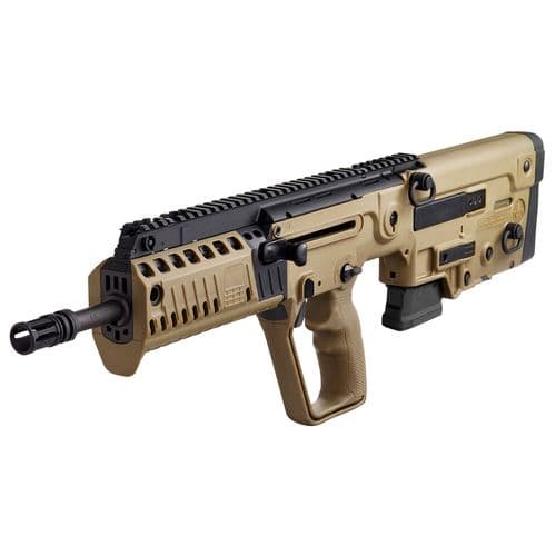 IWI US XFD1610 Tavor X95 5.56x45mm NATO 16.50" 10+1 Flat Dark Earth Fixed Bullpup Stock Black Polymer Grip IWI US XFD1610 Tavor X95 5.56x45mm NATO 16.50" 10+1 Flat Dark Earth Fixed Bullpup Stock Black Polymer Grip