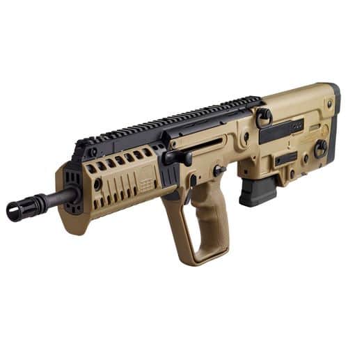 IWI US XFD1610 Tavor X95 5.56x45mm NATO 16.50" 10+1 Flat Dark Earth Fixed Bullpup Stock Black Polymer Grip IWI US XFD1610 Tavor X95 5.56x45mm NATO 16.50" 10+1 Flat Dark Earth Fixed Bullpup Stock Black Polymer Grip