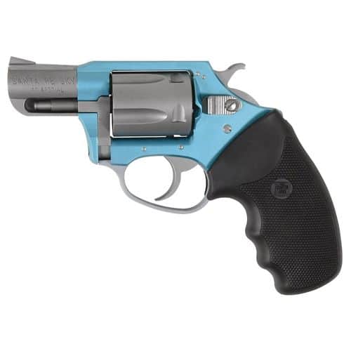Charter Arms 53860 Undercover Lite Santa Fe 38 Special 5rd 2" Stainless Steel Barrel & Cylinder Turquoise Aluminum Frame with Black Rubber Grip Charter Arms 53860 Undercover Lite Santa Fe 38 Special 5rd 2" Stainless Steel Barrel & Cylinder Turquoise Aluminum Frame with Black Rubber Grip