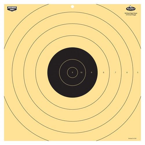 Birchwood Casey 35186 Dirty Bird Bullseye Hanging Tagboard Target 17.75" 5 Per Pack Birchwood Casey 35186 Dirty Bird Bullseye Hanging Tagboard Target 17.75" 5 Per Pack