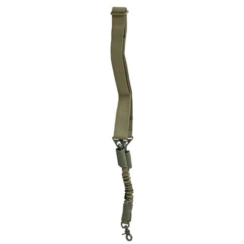 NcStar AARS1PG Single Point Sling 1.50" W x 44"-60" L Adjustable Bungee Green Nylon NcStar AARS1PG Single Point Sling 1.50" W x 44"-60" L Adjustable Bungee Green Nylon