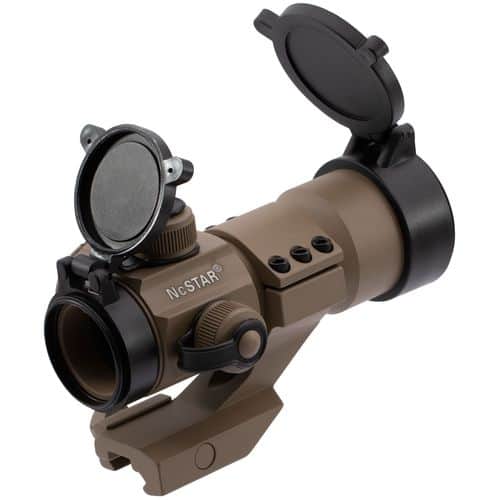 NcStar DRGB135T Tube Reflex Optic 1x35mm 3 MOA Illuminated Red/Green/Blue Dot Powder Coated Tan NcStar DRGB135T Tube Reflex Optic 1x35mm 3 MOA Illuminated Red/Green/Blue Dot Powder Coated Tan