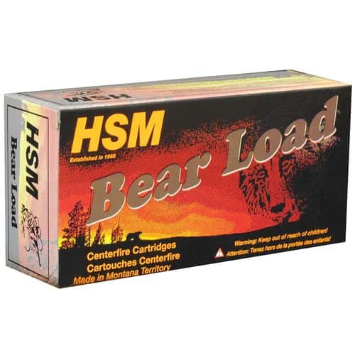 HSM 450BUSHMASTER1N Bear Load 450 Bushmaster 300 gr Jacketed Soft Point (JSP) 20 Bx/ 25 Cs HSM 450BUSHMASTER1N Bear Load 450 Bushmaster 300 gr Jacketed Soft Point (JSP) 20 Bx/ 25 Cs