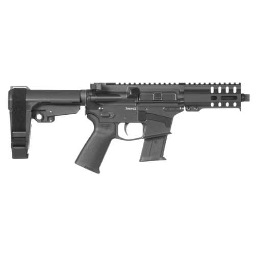 CMMG 57A1843GB Banshee 300 MK57 5.7x28mm 5" 20+1 Graphite Black Cerakote Black Magpul MOE Grip CMMG 6 Position RipBrace CMMG 57A1843GB Banshee 300 MK57 5.7x28mm 5" 20+1 Graphite Black Cerakote Black Magpul MOE Grip CMMG 6 Position RipBrace