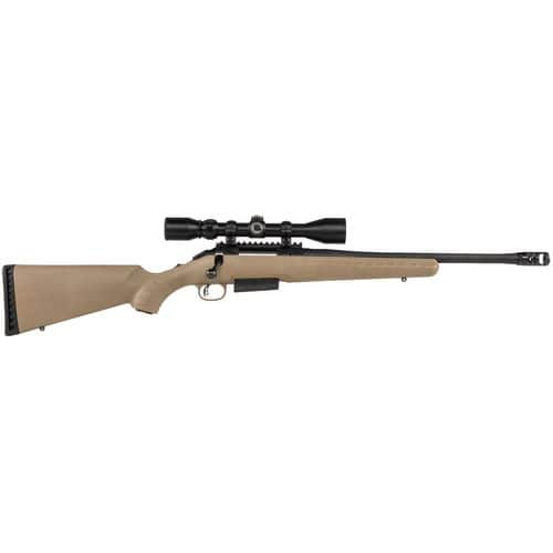 Ruger 16961 American 450 Bushmaster 3+1 Cap 16.12" Matte Black Rec/Barrel Flat Dark Earth Stock Right Hand (Full Size) Includes Weaver 3-9x40mm Scope Ruger 16961 American 450 Bushmaster 3+1 Cap 16.12" Matte Black Rec/Barrel Flat Dark Earth Stock Right Hand (Full Size) Includes Weaver 3-9x40mm Scope