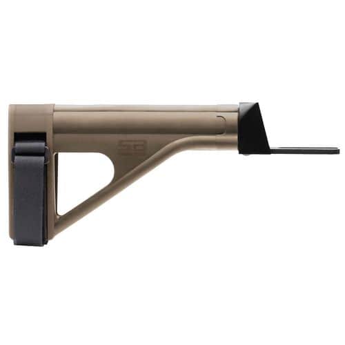 SB Tactical SOB47-FDE AK Brace SOB47 Elasto-Polymer Flat Dark Earth 11.6" L x 1.6" W SB Tactical SOB47-FDE AK Brace SOB47 Elasto-Polymer Flat Dark Earth 11.6" L x 1.6" W