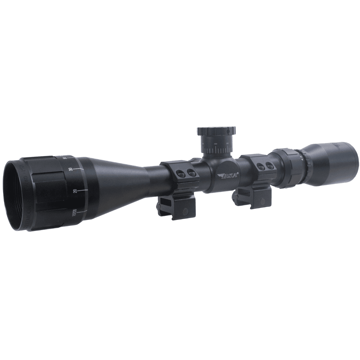BSA Sweet 17 3-12x40mm RifleScope, 1" Tube - 17312X40AO BSA Sweet 17 3-12x40mm RifleScope, 1" Tube - 17312X40AO