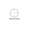 BSA Outlook 4x32mm AO Air Rifle Scope with 1" Tube Mil-Dot Reticle, Reticle View. BSA Outlook 4x32mm AO Air Rifle Scope with 1" Tube Mil-Dot Reticle, Reticle View.