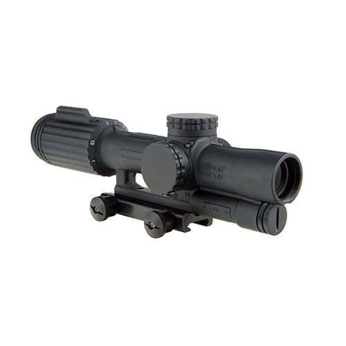 Trijicon VCOG 1-6x24 Riflescope Red Segmented Circle/Crosshair MOA Reticle w/ Thumb Screw Mount Trijicon VCOG 1-6x24 Riflescope Red Segmented Circle/Crosshair MOA Reticle w/ Thumb Screw Mount