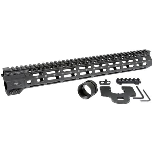 MIDWEST INDUSTRIES INC MICRM15 M-Series AR-15 6061 Aluminum Black Hard Coat Anodized 15" MIDWEST INDUSTRIES INC MICRM15 M-Series AR-15 6061 Aluminum Black Hard Coat Anodized 15"