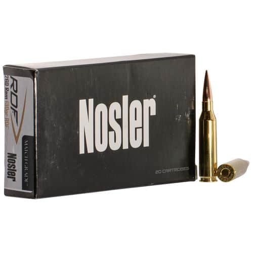 Nosler 60138 Match Grade RDF 260 Rem 130 gr Hollow Point Boat-Tail (HPBT) 20 Bx/ 10 Cs Nosler 60138 Match Grade RDF 260 Rem 130 gr Hollow Point Boat-Tail (HPBT) 20 Bx/ 10 Cs