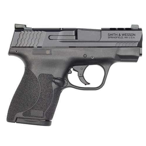 Smith & Wesson 11869 Performance Center M&P Shield M2.0 9mm Luger 3.10" 7+1,8+1 Matte Black Black Armornite Stainless Steel Slide Black Polymer Grip Smith & Wesson 11869 Performance Center M&P Shield M2.0 9mm Luger 3.10" 7+1,8+1 Matte Black Black Armornite Stainless Steel Slide Black Polymer Grip