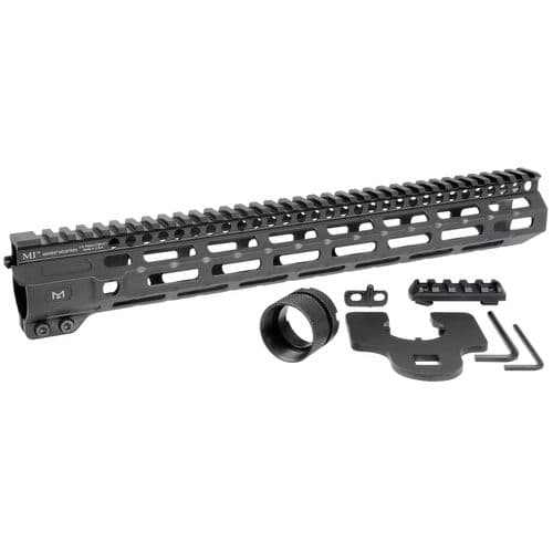 MIDWEST INDUSTRIES INC MICRM14 M-Series AR-15 6061 Aluminum Black Hard Coat Anodized 14" MIDWEST INDUSTRIES INC MICRM14 M-Series AR-15 6061 Aluminum Black Hard Coat Anodized 14"