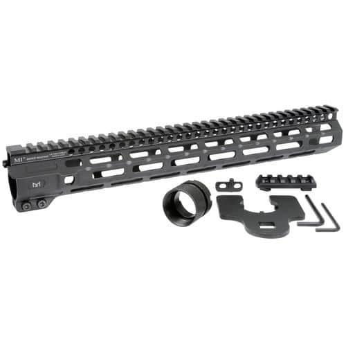 MIDWEST INDUSTRIES INC MICRM14 M-Series AR-15 6061 Aluminum Black Hard Coat Anodized 14" MIDWEST INDUSTRIES INC MICRM14 M-Series AR-15 6061 Aluminum Black Hard Coat Anodized 14"