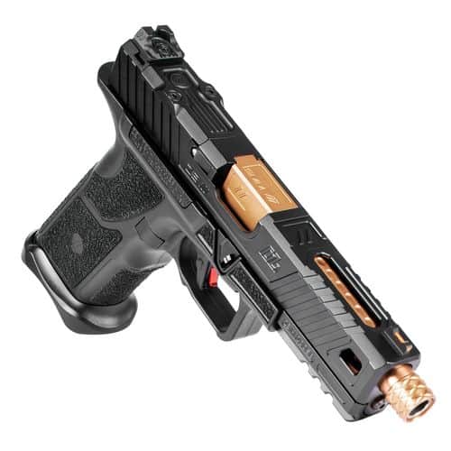 ZEV OZ9STDBBRZTH OZ9 Standard with Bronze Barrel 9mm Luger 4.49" 17+1 Black Black Steel Slide Black Polymer Grip ZEV OZ9STDBBRZTH OZ9 Standard with Bronze Barrel 9mm Luger 4.49" 17+1 Black Black Steel Slide Black Polymer Grip