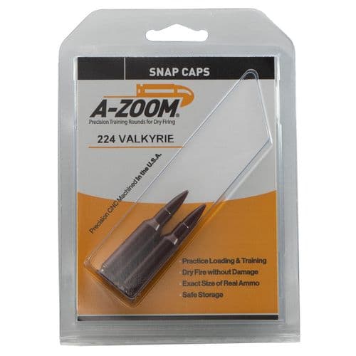 A-Zoom 12401 StrikerCap Rifle 224 Valkyrie Aluminum 2 Pack A-Zoom 12401 StrikerCap Rifle 224 Valkyrie Aluminum 2 Pack