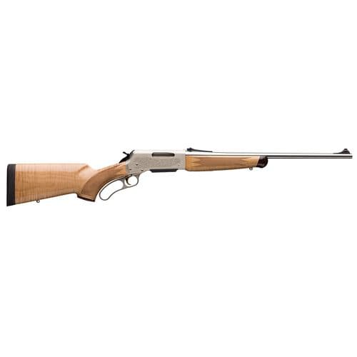 Browning 034035111 BLR White Gold Medallion 243 Win 4+1 Cap 20" Gloss Nickel Rec/Barrel Gloss AAA Maple Stock Right Hand (Full Size) Browning 034035111 BLR White Gold Medallion 243 Win 4+1 Cap 20" Gloss Nickel Rec/Barrel Gloss AAA Maple Stock Right Hand (Full Size)
