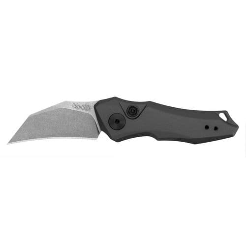 Kershaw 7350 Launch 10 1.90" Folding Hawkbill Plain Stonewash CPM 154 Blade Gray Anodized Aluminum Handle Kershaw 7350 Launch 10 1.90" Folding Hawkbill Plain Stonewash CPM 154 Blade Gray Anodized Aluminum Handle