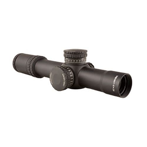 Trijicon AccuPower 1-8x28mm Riflescope with MOA Segmented-Cirlce Crosshair Reticle with Green LED Trijicon AccuPower 1-8x28mm Riflescope with MOA Segmented-Cirlce Crosshair Reticle with Green LED