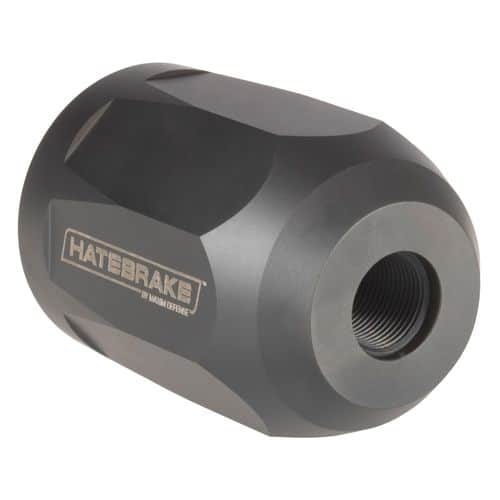 Maxim Defense MXM47707 Hate Brake Octagon 5.56x45mm NATO 1/2"-28 tpi 2.40" Black DLC 17-4 Stainless Steel/6Al-4V Titanium Maxim Defense MXM47707 Hate Brake Octagon 5.56x45mm NATO 1/2"-28 tpi 2.40" Black DLC 17-4 Stainless Steel/6Al-4V Titanium