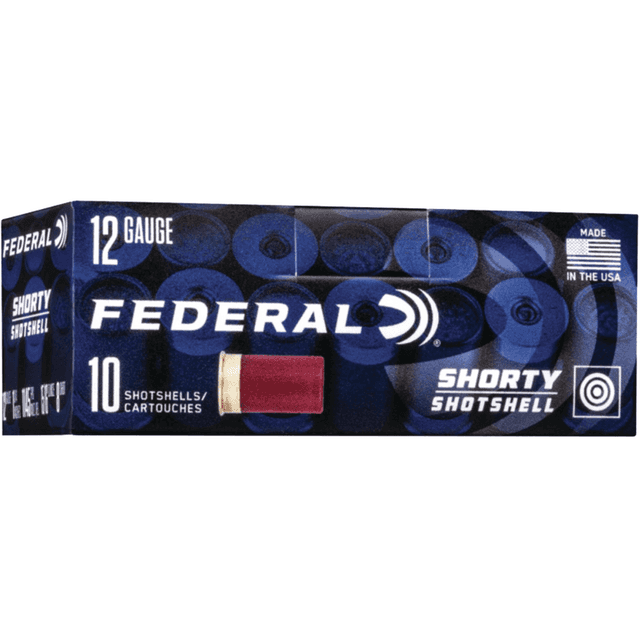 Federal Shorty 12 Gauge 15/16 oz, 10 Per Box - SH1298 Federal Shorty 12 Gauge 15/16 oz, 10 Per Box - SH1298