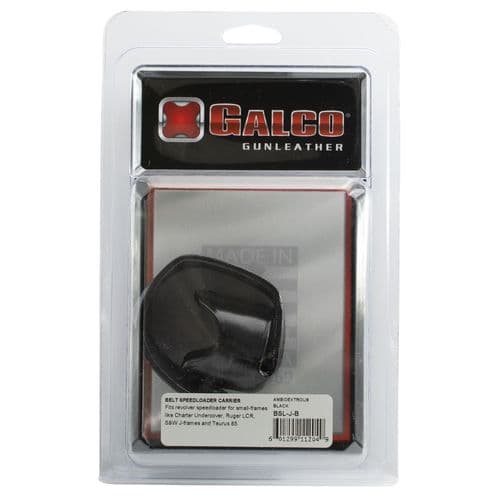 Galco BSLJB Speedloader Carrier Black Leather 1.75" Ruger SP, S&W J Frame Galco BSLJB Speedloader Carrier Black Leather 1.75" Ruger SP, S&W J Frame