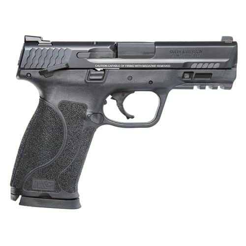 Smith & Wesson 12466 M&P M2.0 Compact *MA Compliant 9mm Luger 4" 10+1 Black Black Armornite Stainless Steel Slide Black Interchangeable Backstrap Grip Smith & Wesson 12466 M&P M2.0 Compact *MA Compliant 9mm Luger 4" 10+1 Black Black Armornite Stainless Steel Slide Black Interchangeable Backstrap Grip